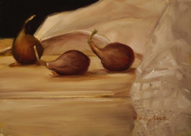 Three Figs
oil on panel
5” x 7”